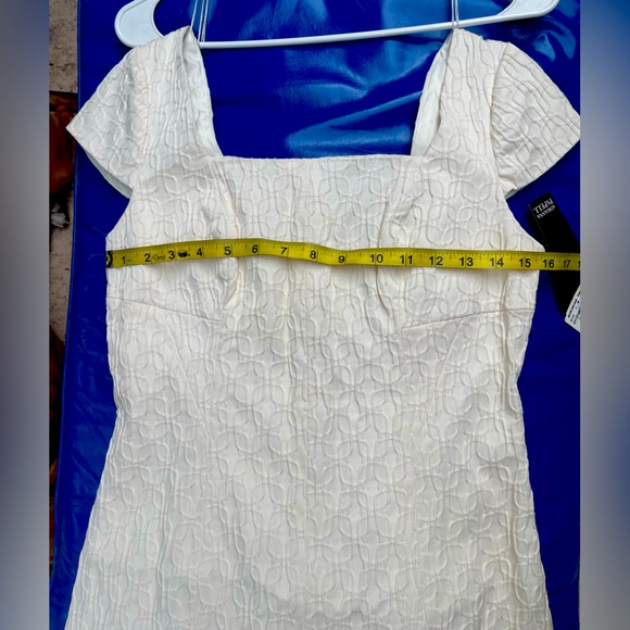 NWT ADRIANNA PAPELL Size 4 off white - Picture 11 of 15